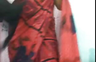 XXX Phụ nữ trong màu xám satin Blouse & xxx voi ngua Brown satin Skirt được fuck